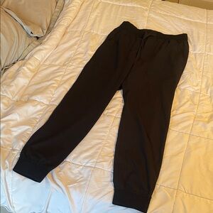 Men Lululemon Black Jogger Pants